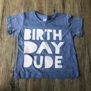 NWOT. Birthday Tee for Toddler Boy. 🎈
